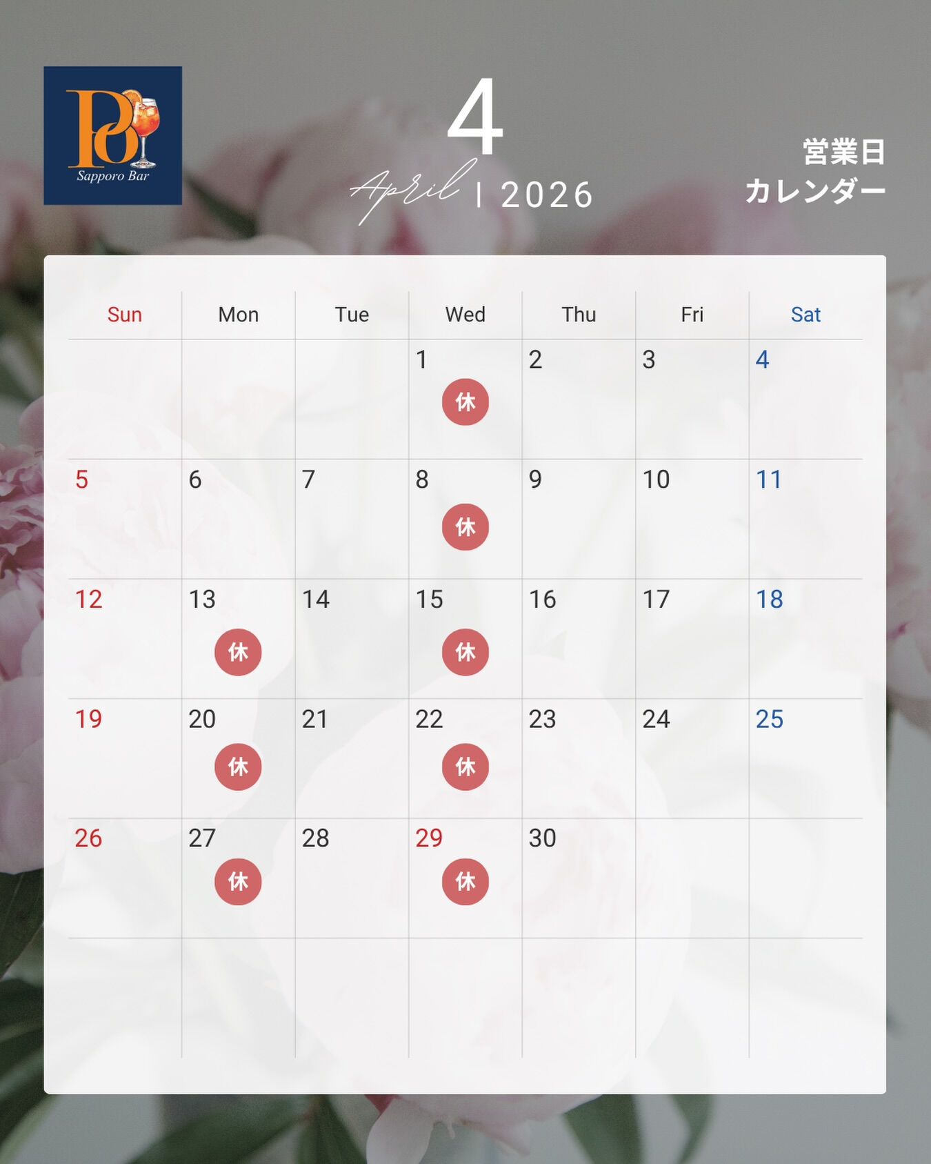 【4月のPOIは？】